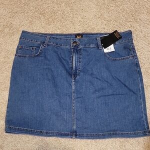 Lee Women's Classic Blue Mini Skirt